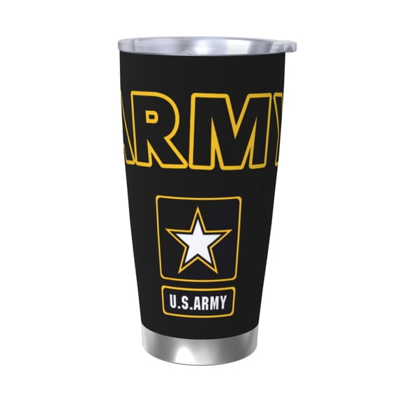 Army Car Coffee Cup Stainless Steel Vacuum Insulated Travel Tumbler Reusable Cup