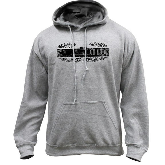 Army Combat Action Badge Subdued Veteran Pullover Hoodie Sweatshirt