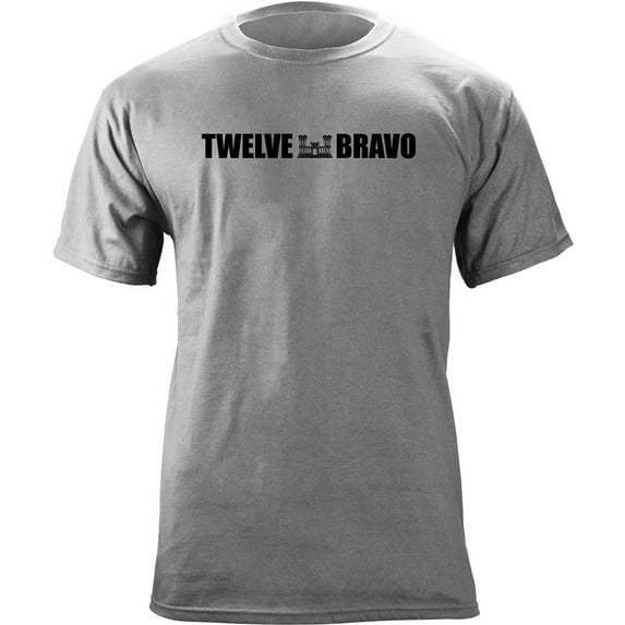 Army Combat Engineer MOS 12 Bravo 12B Veteran T-Shirt