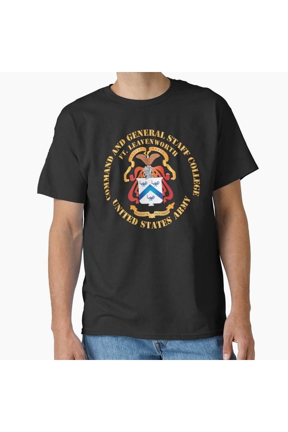 Army Command Staff College Leavenworth Historic Military Academy T-Shirt