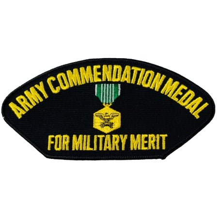Army Commendation Medal for Military Merit Patch - Great Color - Veteran Owned Business