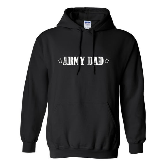 Army Dad Adult Hooded Sweatshirt