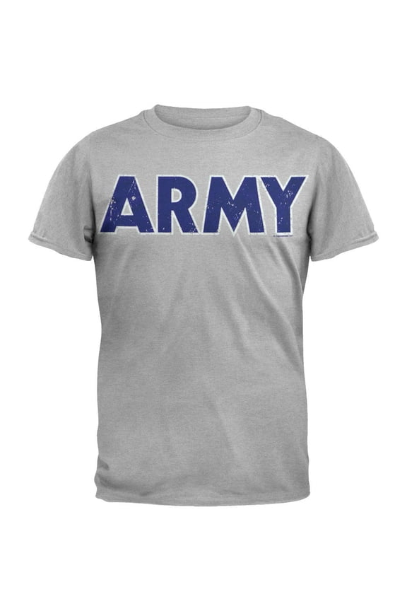Army - Distressed T-Shirt - Medium