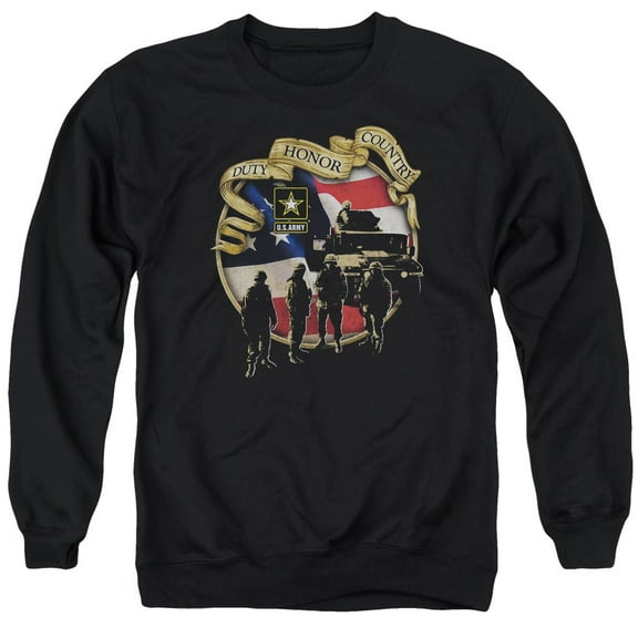Army - Duty Honor Country - Crewneck Sweatshirt - Medium