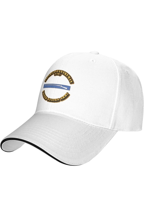 Army EIB Expert Infantryman Adjustable Baseball Cap Unisex Sandwich Dad Hat Golf Hat
