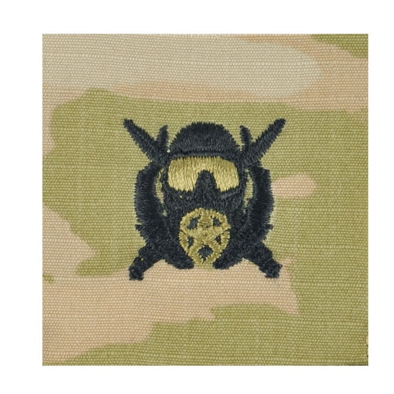 Army Embroidered Badge on OCP Sew On Diver Special Operations Supervisor