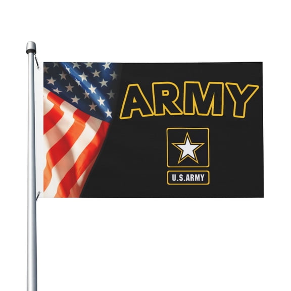 Army Flags for Yard Outside Decorations 3x5 Ft Double Sided for Home Indoor Outdoor Lawn Balcony Corridor Party