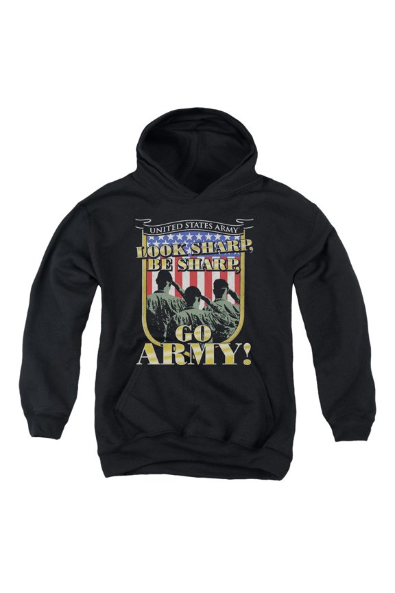 Army - Go Army - Youth Hooded Sweatshirt - Medium