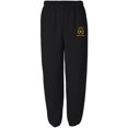 thumbnail image 1 of Army Gold Crest Elastic Bottom Sweatpants with gold print, 1 of 2