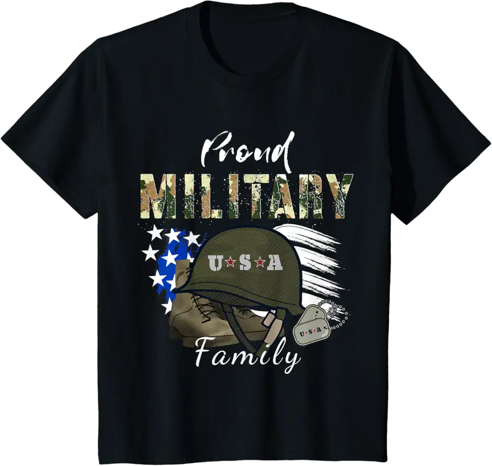 Army Graduation Proud Military Family Mom Dad Brother Sister TShirt