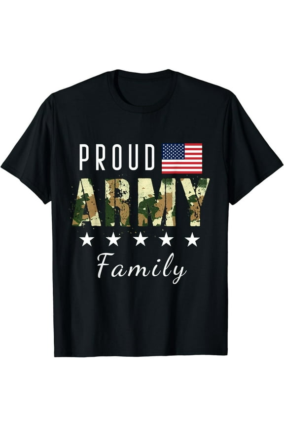 Army Graduation Proud Military Family Mom Dad Brother Sister T-Shirt