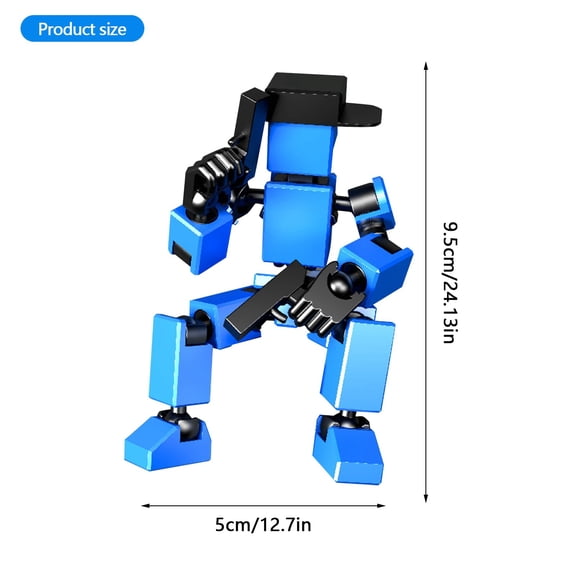 Army Green 3D Printed Articulated Figurines Creative Assembly Decompression Model with Multiple Posable Joints and Tactical Weapon Accessory Sets