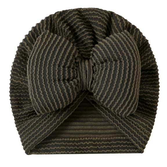 Army Green Baby Fashion Headbands With Knitted Bow 0-18 Months Durable And Easy To Wash For Repeated Wear