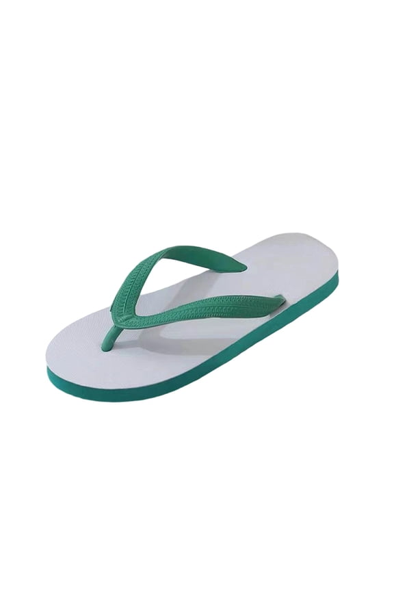 Army Green Unisex Casual Versatile Sweet Cool Rubber Comfortable Non Beach Sandals Spring Summer Trendy Outdoor Indoor Flip Flops
