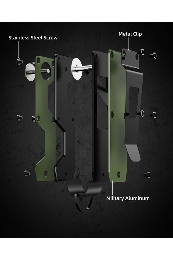 Army Green One Size Key Case Minimalist Key Organizer