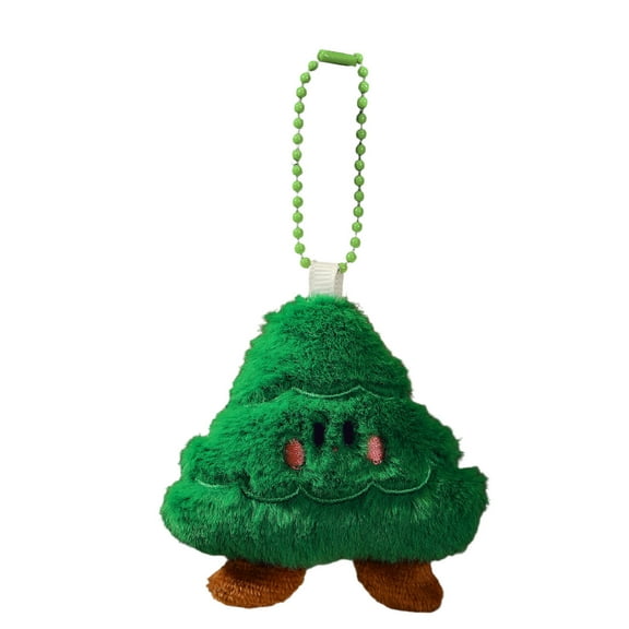 Army Green Plush Christmas Tree Ornament, Cute Animal Design, 2.95X2.87In, Soft & Lightweight, For Tree & Stocking