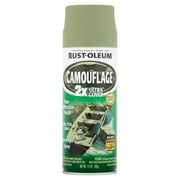 Army Green, Rust-Oleum Camouflage 2X Ultra Cover Spray Paint, 12 oz