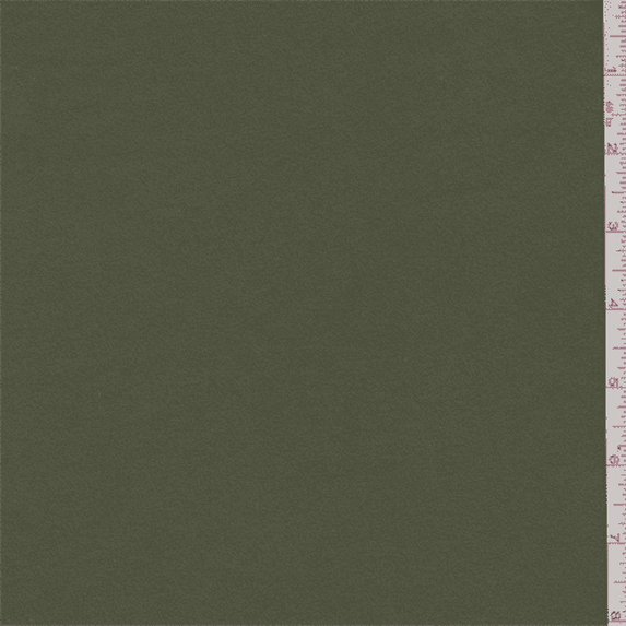 Army Green Supplex Activewear Knit, Fabric By the Yard