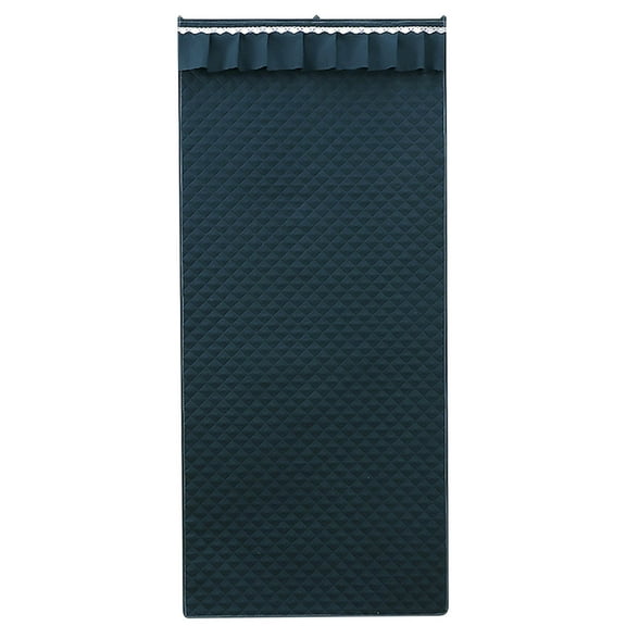 Army Green Thicken Door Cover With Thermal Insulation For Winter To Block Cold Retain Warmth