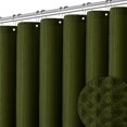 Army Green Waffle Shower Curtain 72 X 96 Inches, Jungle Shower Curtain