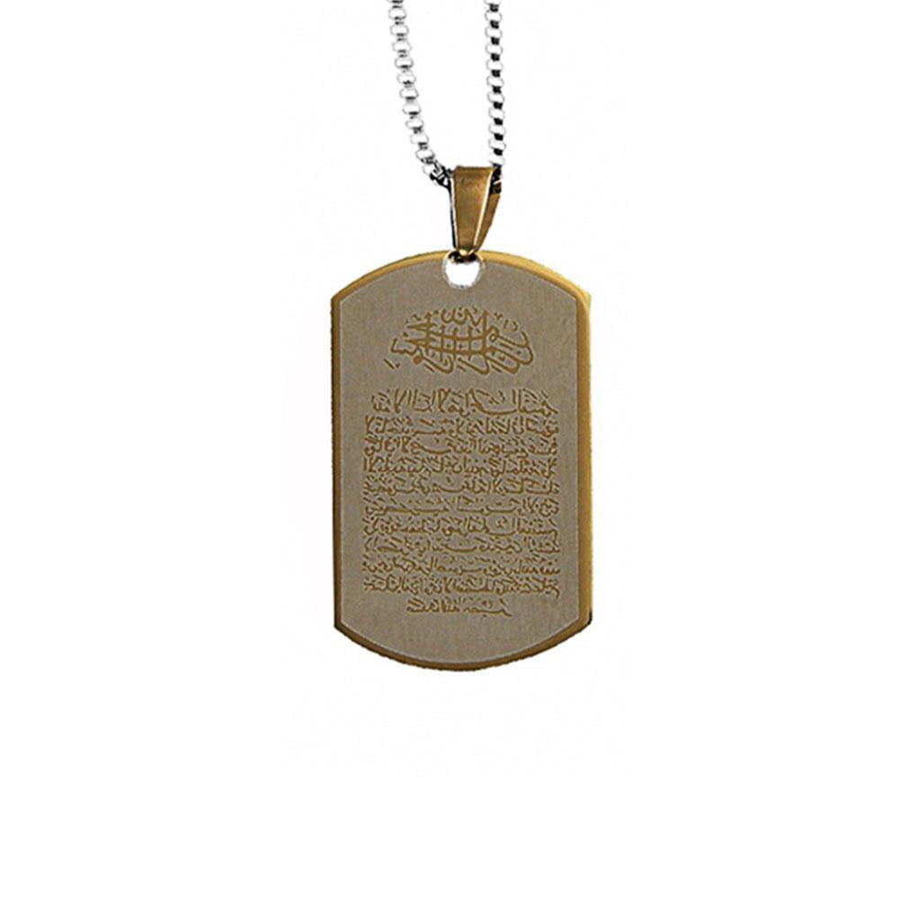 Army ID Dog Tags Tactical Style Military Chain Necklace Dog Tag