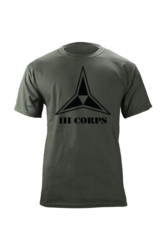 Army III Corps 3rd Subdued Veteran T-Shirt