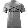 thumbnail image 1 of Army Infantry Branch Insignia Military Veteran T-Shirt, 1 of 1