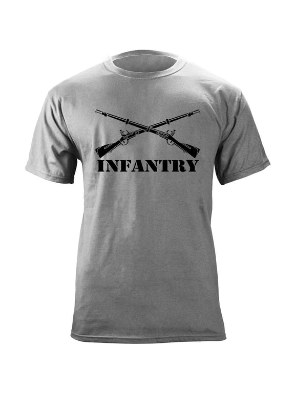 Army Infantry Branch Insignia Military Veteran T-Shirt