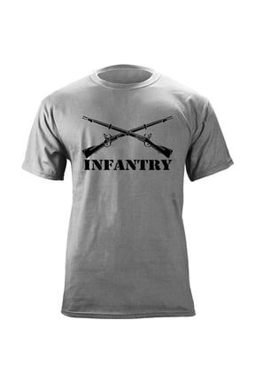 Army Infantry Branch Insignia Military Veteran T-Shirt