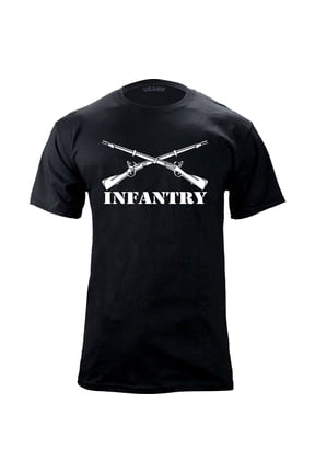 Army Infantry Branch Insignia Military Veteran T-Shirt