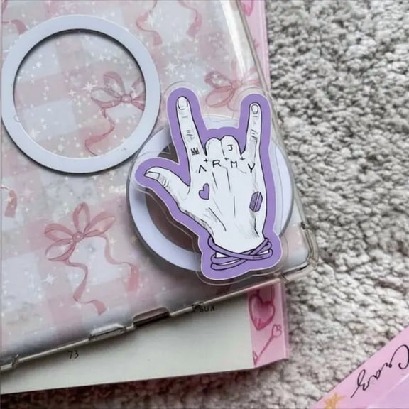 Army Jk's Hand Phone Grip, Kpop Idol Lover Grip, Gifts For Fans