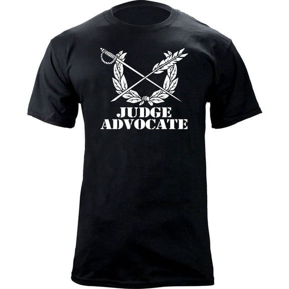 Army Judge Advocate General Branch Insignia Veteran T-Shirt