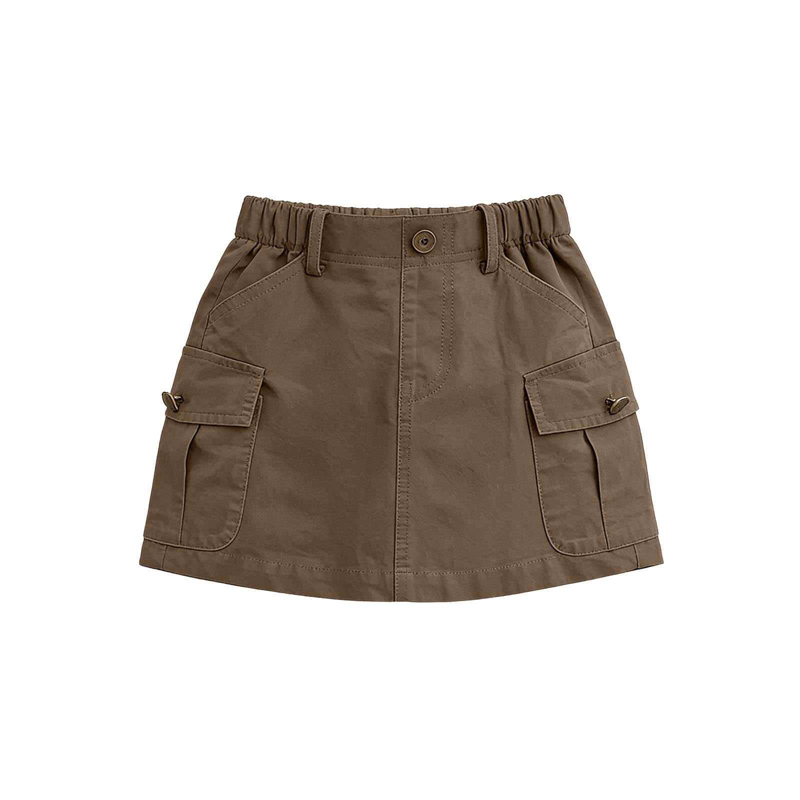 Army Lime Green Kids Girl Boy Mini Short Skirts for Kid Work Lounge ...