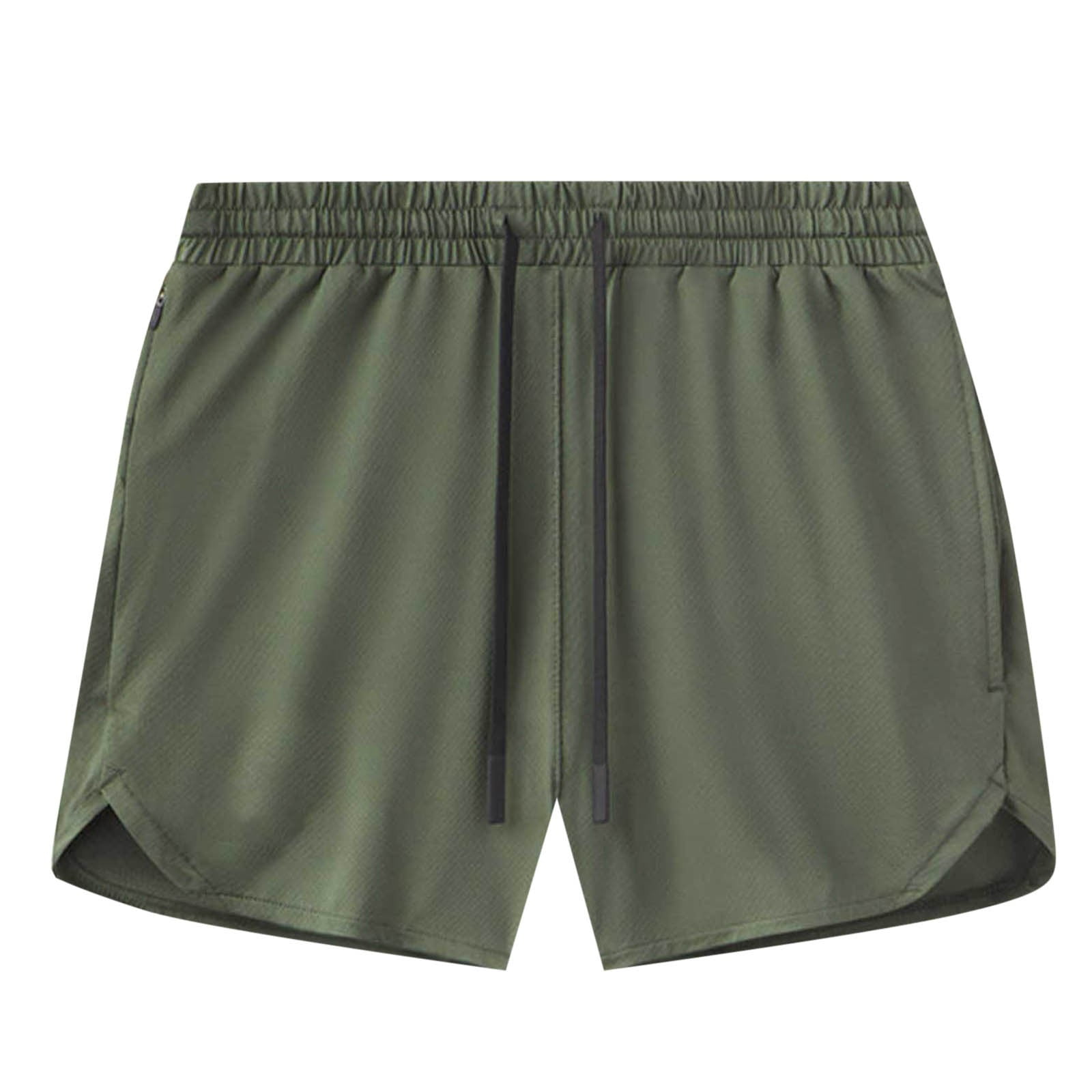 Army Lime Green Shorts for Man Summer Fall Loose Fit Work Out Athletic ...