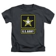 thumbnail image 1 of Juvenile: Army - Logo Apparel Kids T-Shirt - Grey, 1 of 2