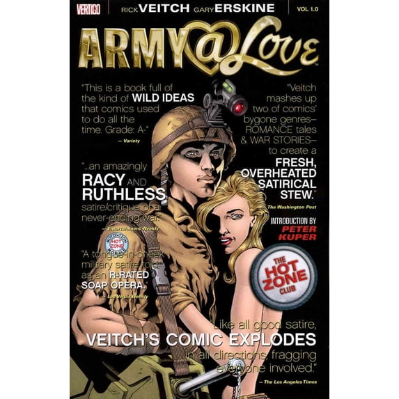 Army @ Love TPB #1 VF ; DC/Vertigo Comic Book