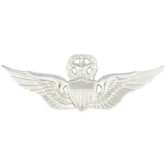 Army Master Aviator Badge Mirrored Finish Full Size