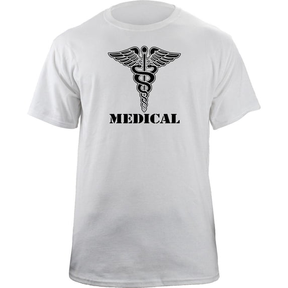 Army Medical Branch Insignia Caduceus Veteran T-Shirt