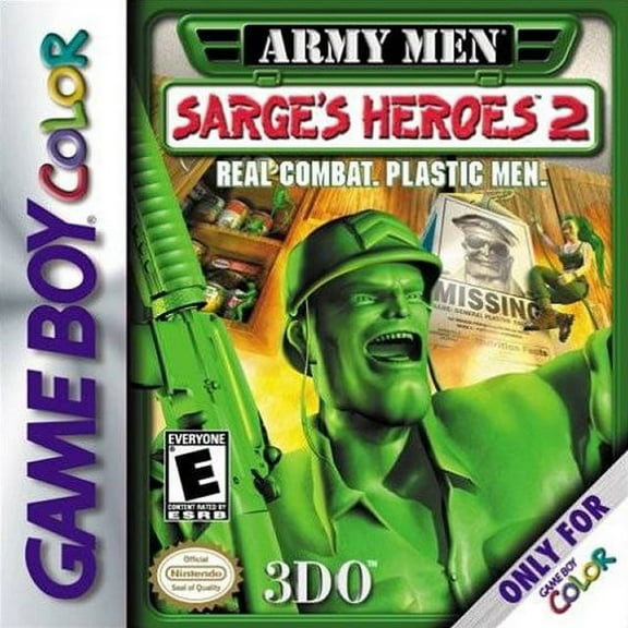 Army Men Sarge's Heroes 2 - GameBoy Color