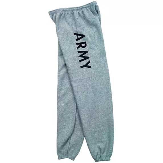 Army Mens Sweatpant Grey - Medium