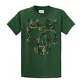 thumbnail image 1 of Army Military Camoflauge Skull T-shirt Skeleton Special Operations War Skeleton Armed Militia Tee Shirt -forest-5xl, 1 of 4