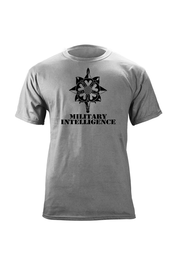 Army Military Intelligence Branch Insignia Veteran T-Shirt