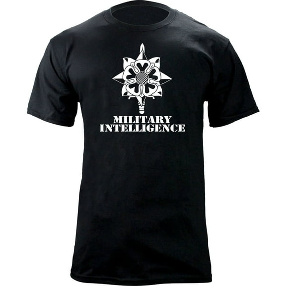 Army Military Intelligence Branch Insignia Veteran T-Shirt