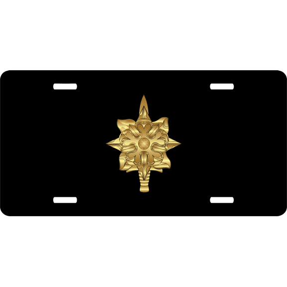 Army Military Intelligence Corps License Plate