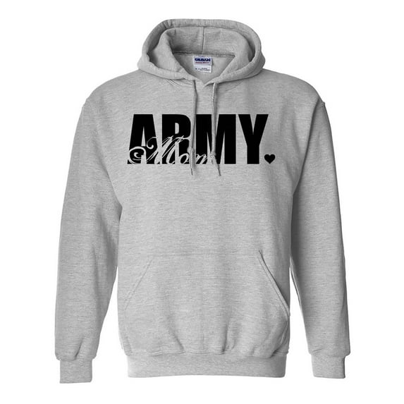 Army Mom Hooded Sweatshirt