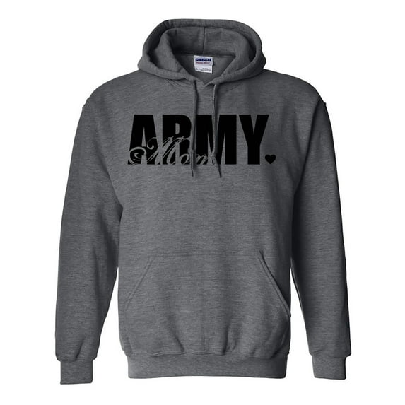 Army Mom Hooded Sweatshirt