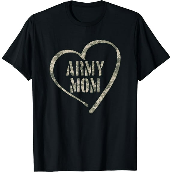 Army Mom Proud Military Mother Serviceman Soldier Mom T-Shirt