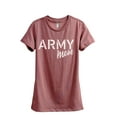 thumbnail image 1 of Army Mom Women's Fashion Relaxed T-Shirt Tee Heather Rouge Large, 1 of 3