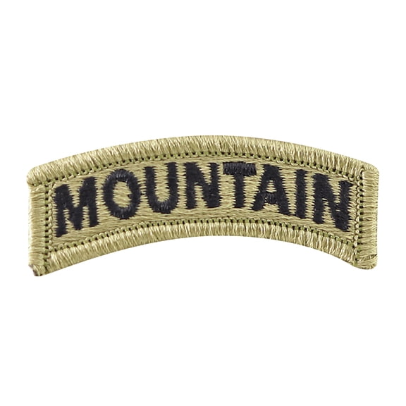 Army Mountain OCP Tab Hook & Loop Patch
