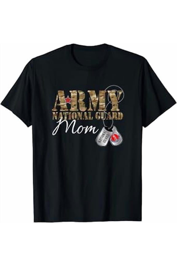 Army National Guard Graduation Proud National Guard Mom T-Shirt